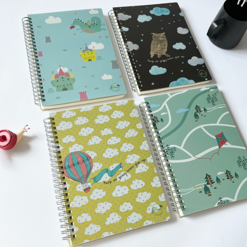 Eco-friendly Spiral Notebook