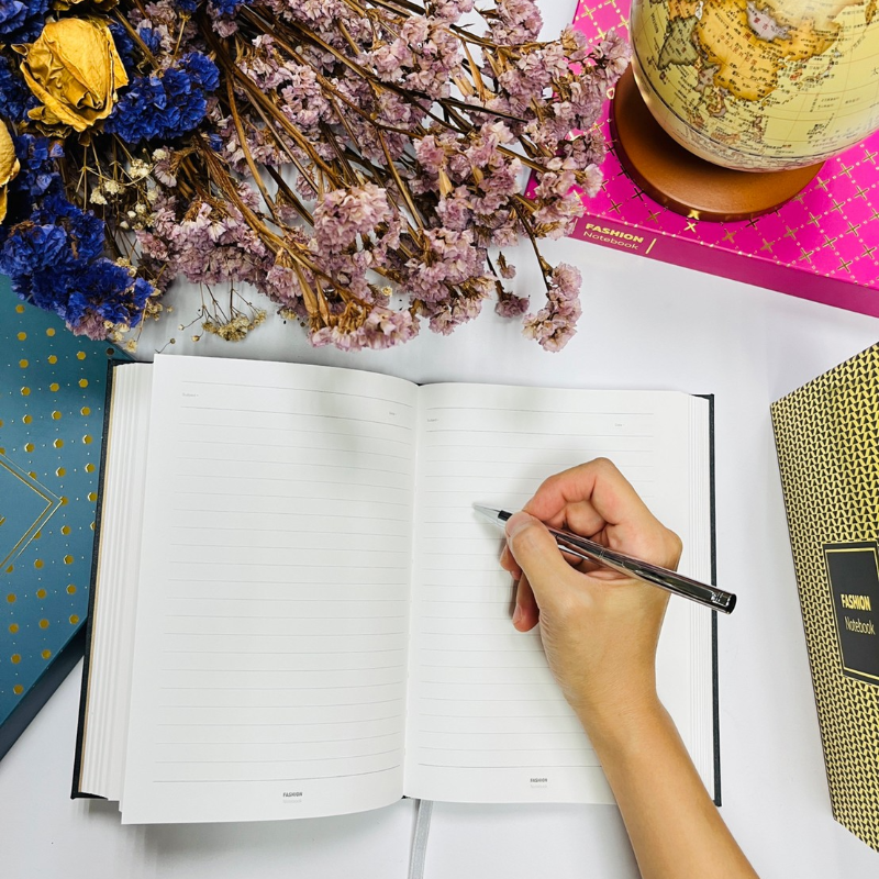 Foil Stamping Cloth Cover Journal Gift Box
