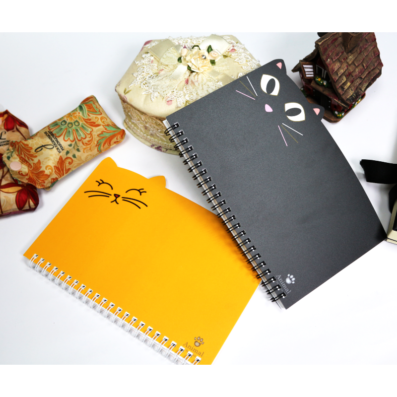 Animal PP Spiral Binding Notebook