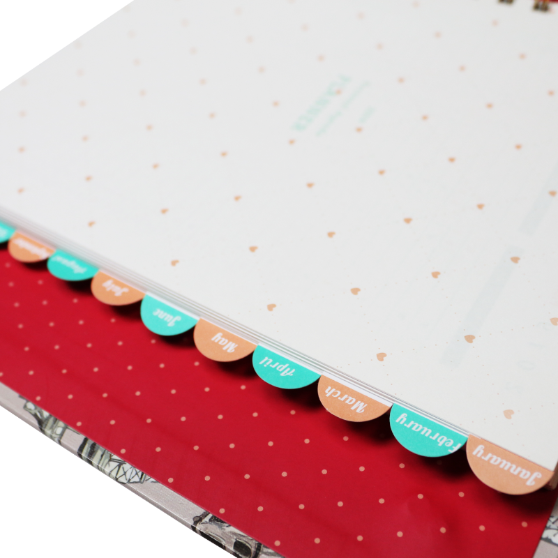 Enclosed Spiral Binding Planner