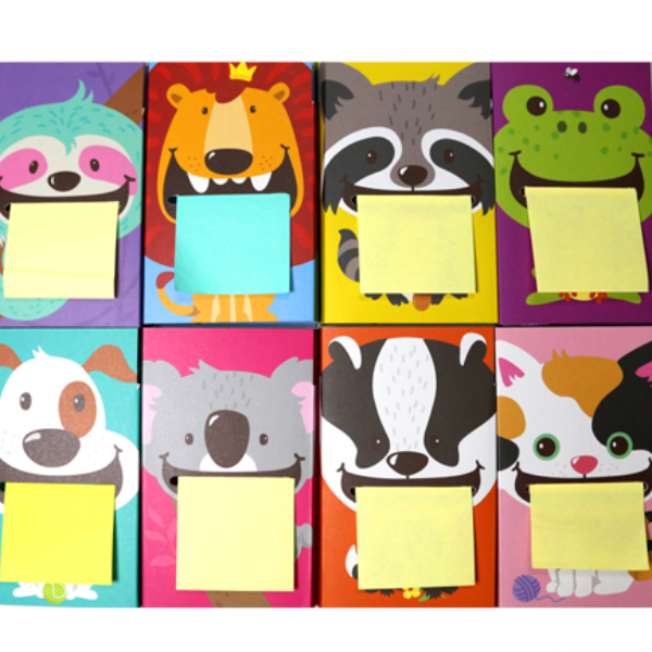 Big Mouthed Animal Note Pads